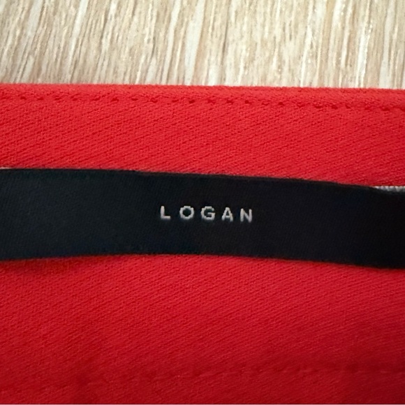 Banana Republic Logan style Vibrant Red Trousers Size 0P - Picture 7 of 9